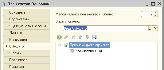 Объекту конфигурации план видов характеристик соответствует учетное понятие